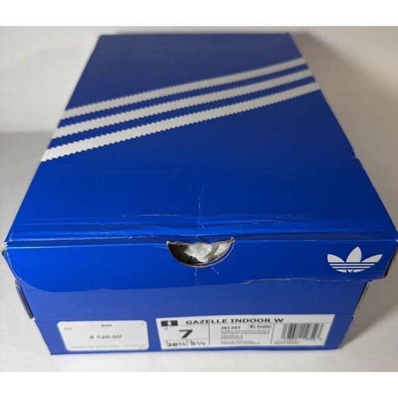 Adidas - Gazelle Indoor - Warm Clay Dusty Pink White - JS1397 - W7 - NEW in Box - Picture 6 of 9